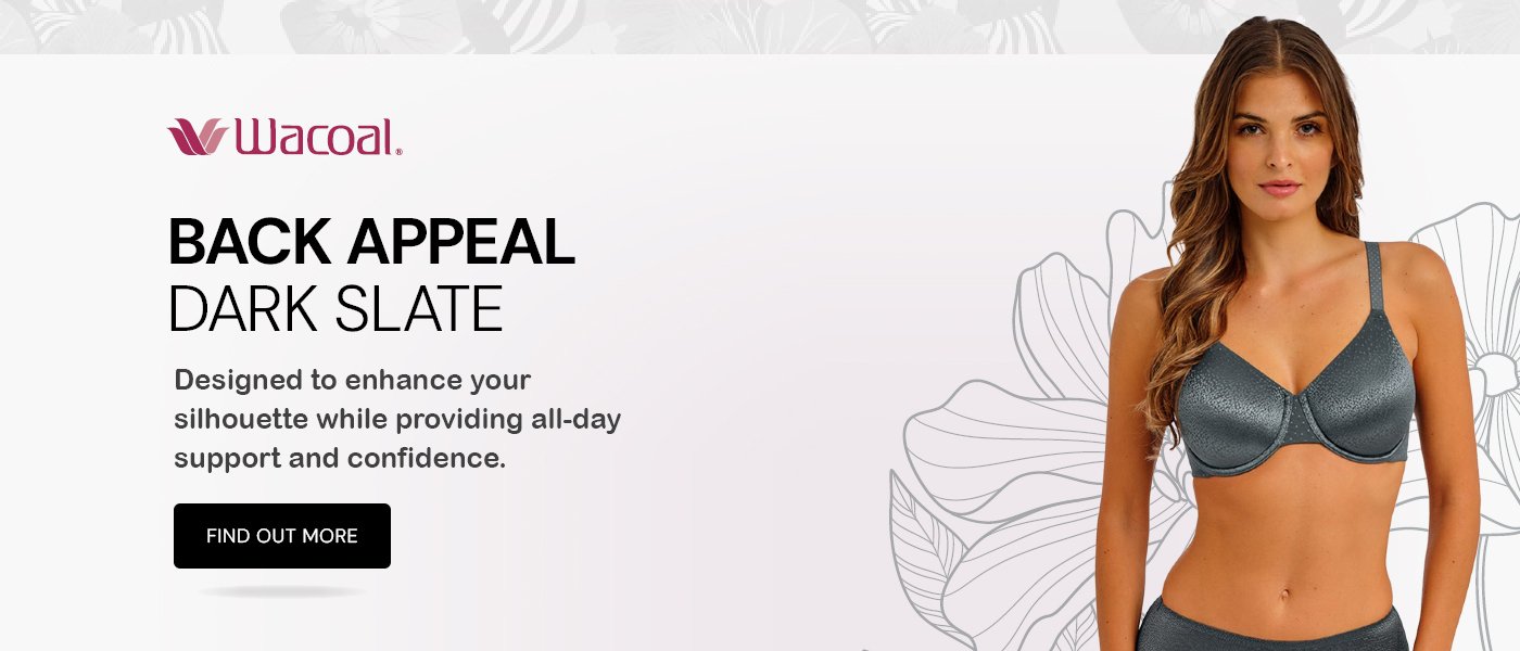 Wacoal - Back Appeal - Dark Slate