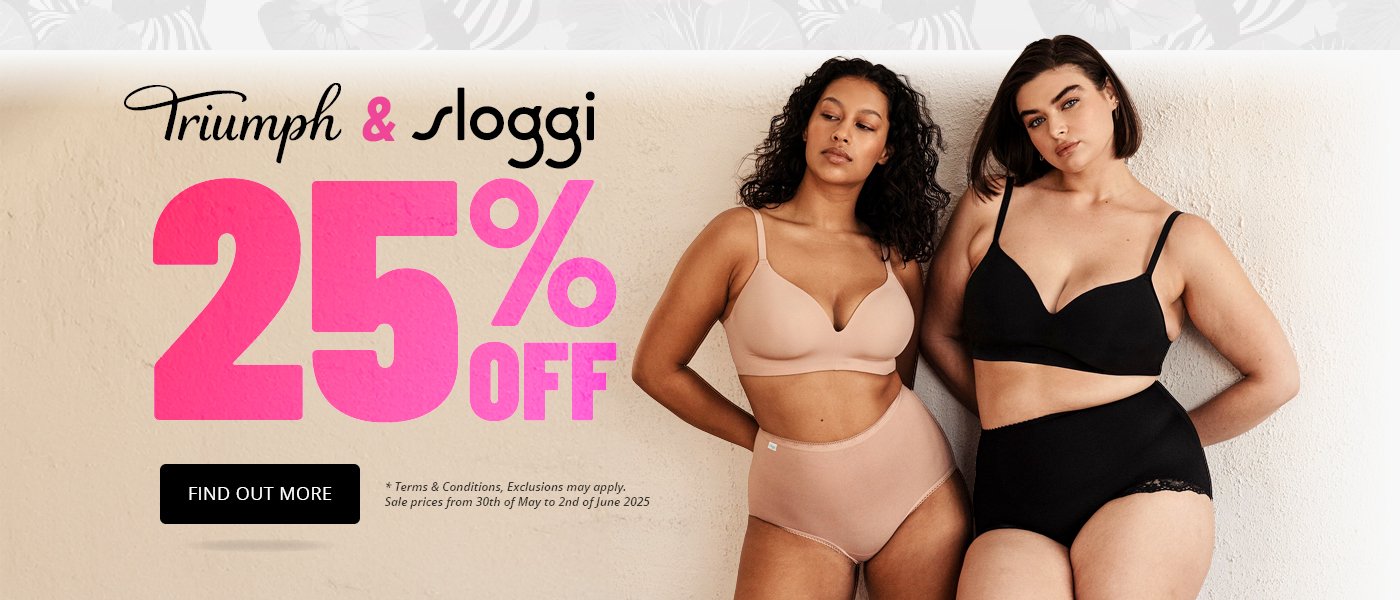 Triumph & Sloggi 25% Off