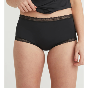 Hush Hush Full Brief Lace Trim 