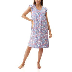 Givoni Barbara Flutter Sleeve Short Nightie