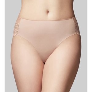 The Knicker Precision Lace Hi Cut brief 