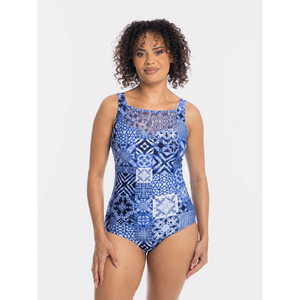 Togs Oahu Chlorine Resistant  Mesh Mastectomy One Piece