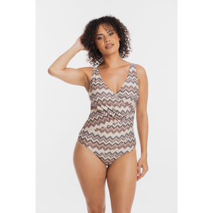 Togs Chestnut Crossover One Piece 