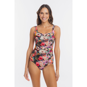 Togs Valencia Gathered Square One Piece 