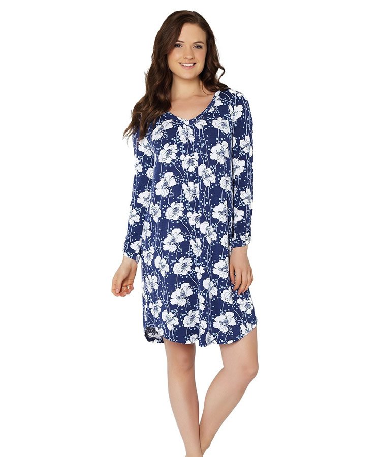 Givoni Spotted Floral Nightie Givoni Hot Gossip NZ Givoni
