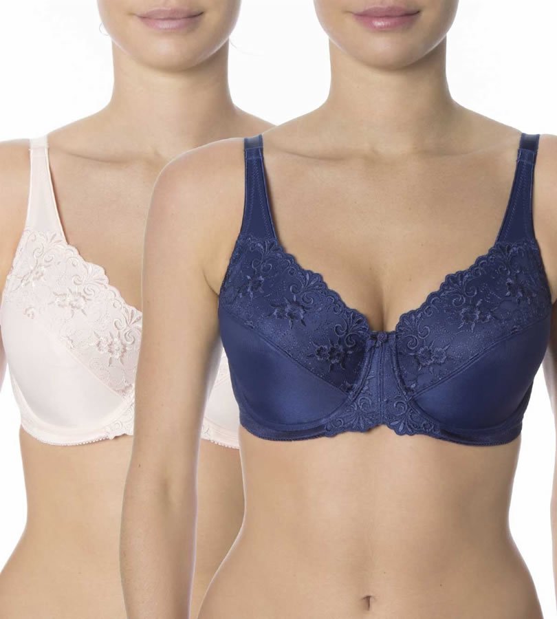 Triumph Embroidered Minimizer 2 Pack - Triumph : Everyday Bras, Style Bras