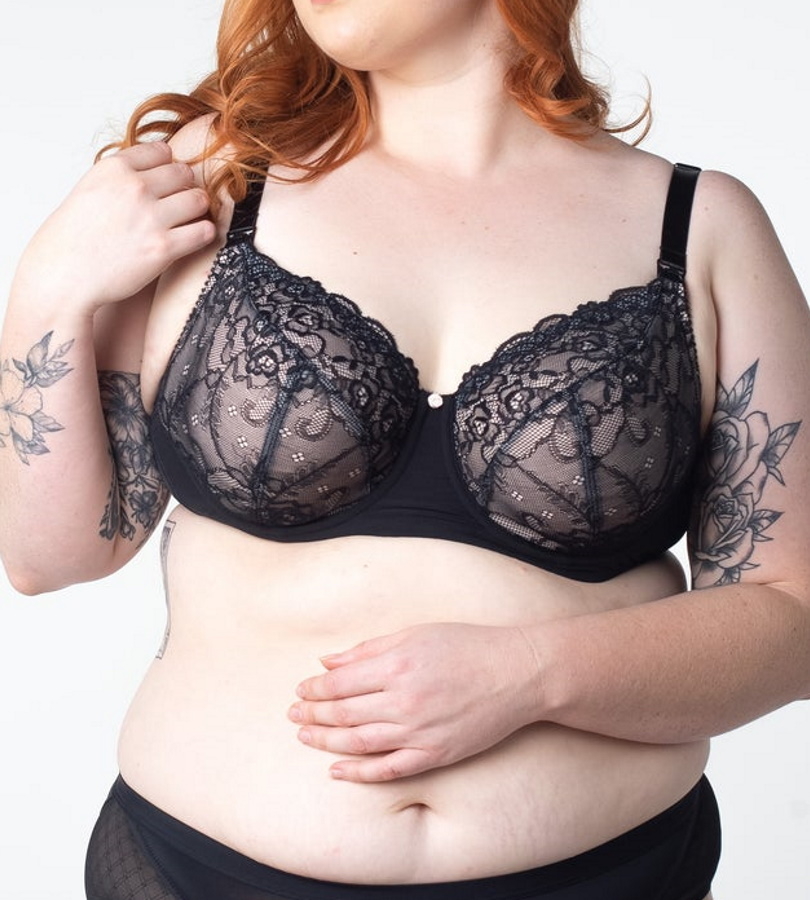 Hotmilk Show Off Bikini Brief - Black - Curvy Bras