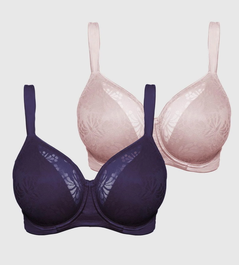 Triumph Lacy Minimizer 2 Pack - Triumph : Everyday Bras