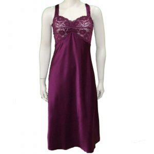 Essence Satin Long Nighty