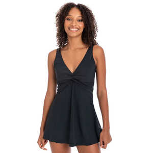 TOGS Black Smiwdress Twist - Swimsuits for Women | Body Sculpting ...