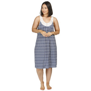 Yuu Sleeveless Ikat Dress